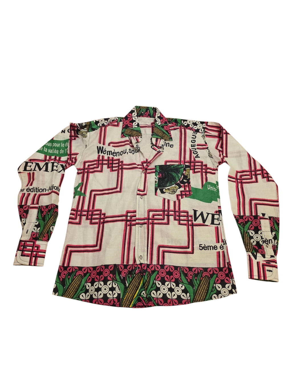 Homemade Corn Sacs Button-Up Shirt